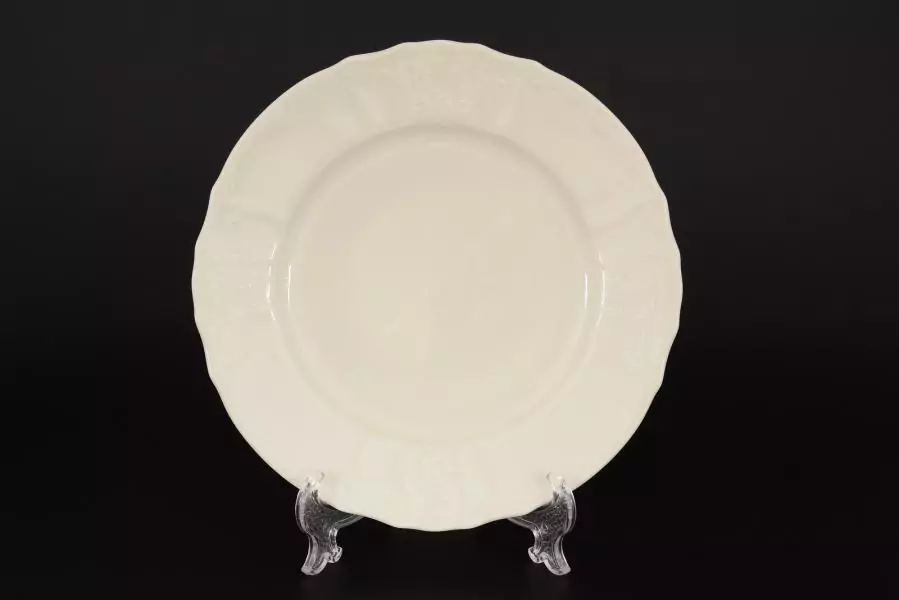 Набор тарелок 25 см Бернадотт Недекорированный Be-Ivory (6 шт)